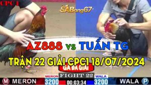 Trận 22 giải CPC1 18/07/2024 - Gà AZ888 Giành 3 Điểm Đầu Tiên