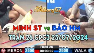 Trận 26 CPC3 23/07/2024 - Bảo Hóc Môn Bị Minh Sóc Trăng Thắng Gọn