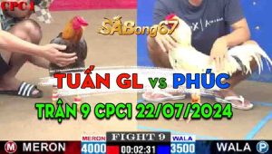 Trận 9 CPC1 22/07/2024 - Gà Anh Phúc Bị Gà Anh Tuấn Gà Lai Đá Phản