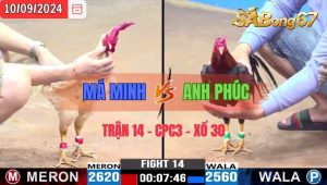 Trận 14 CPC3 10/09/2024 Má Minh Đá Xổ Anh Phúc