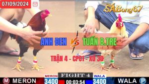 Trận 4 CPC1 07/09/2024 Anh Đen Đá Xổ Anh Tuấn Bến Tre