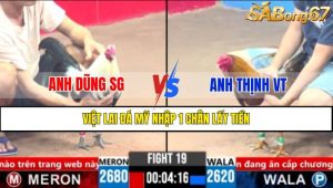 TRẬN 19 CPC3 11/3/2025 : ANH DŨNG SG VS ANH THỊNH VT