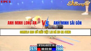TRẬN 9 CPC1 21/4/2025 : ANH MINH LONG AN VS ANH MINH SÀI GÒN