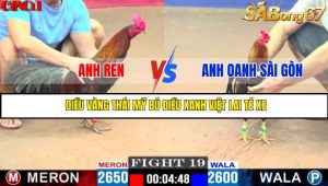 TRẬN 19 CPC1 19/05/2025 : ANH REN VS ANH OANH SÀI GÒN