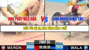 TRẬN 33 CPC3 19/05/2025 : ANH PHÁT ĐỨC HÒA VS ANH MẮM VŨNG TÀU