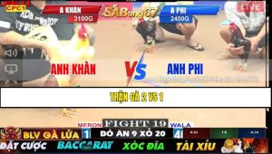 Trận 19 cpc1 8/5/2025